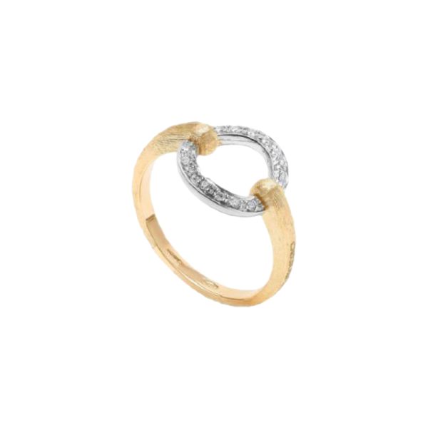 Marco Bicego Jaipur Link Anello Con Maglia Centrale Oro Giallo E