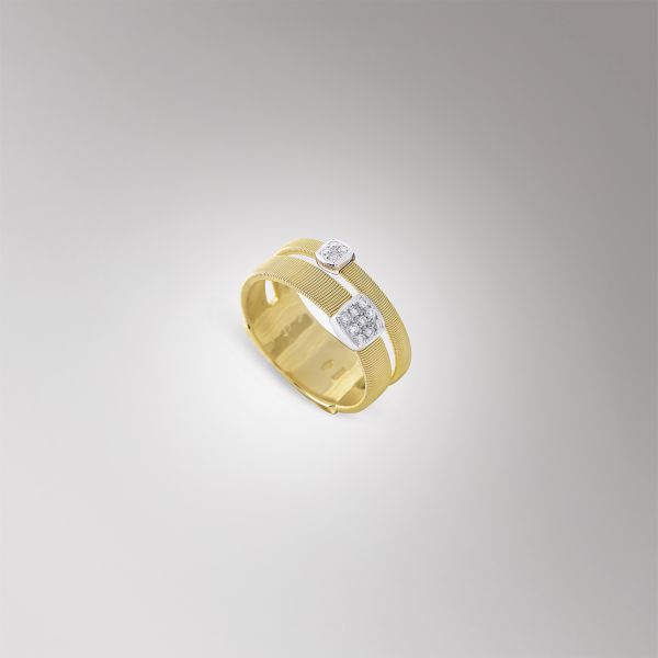 Marco Bicego Masai Anello Oro Giallo E Diamanti