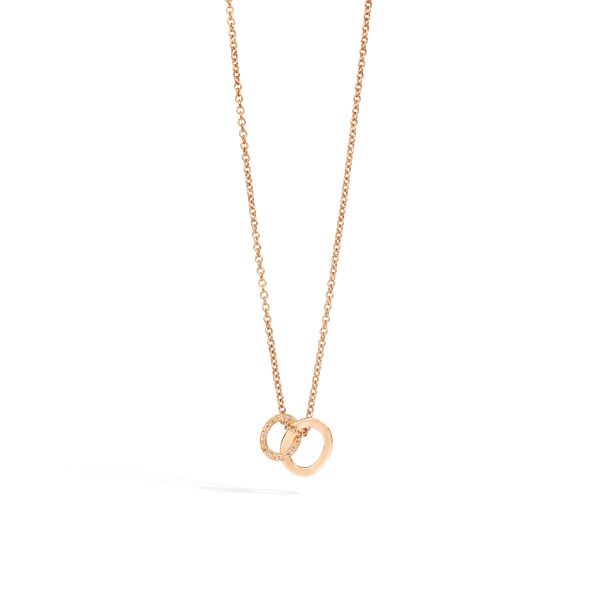Pendentif Pomellato Théière - Or Rose Et Argent 925 - Référence MB108O7AESAG - Neuf