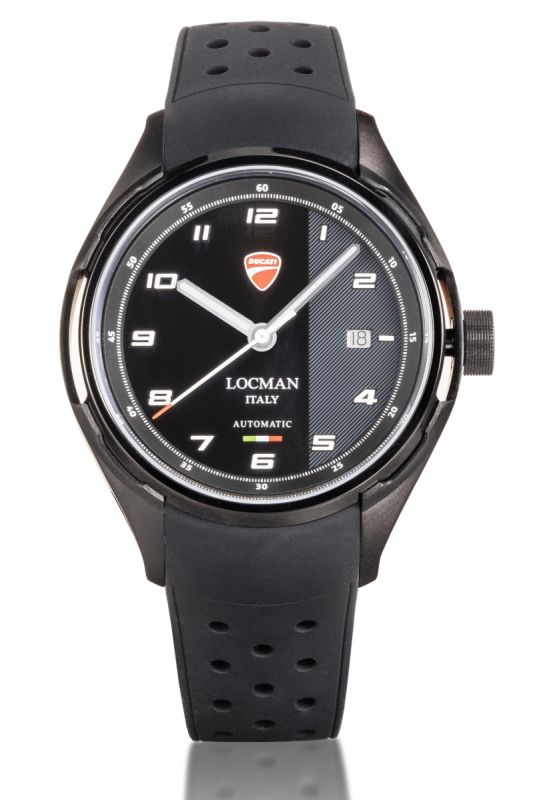 LOCMAN ducati メンズ腕時計 世界限定100本】LOCMAN | DUCATI オートマチッククロノグラフ
