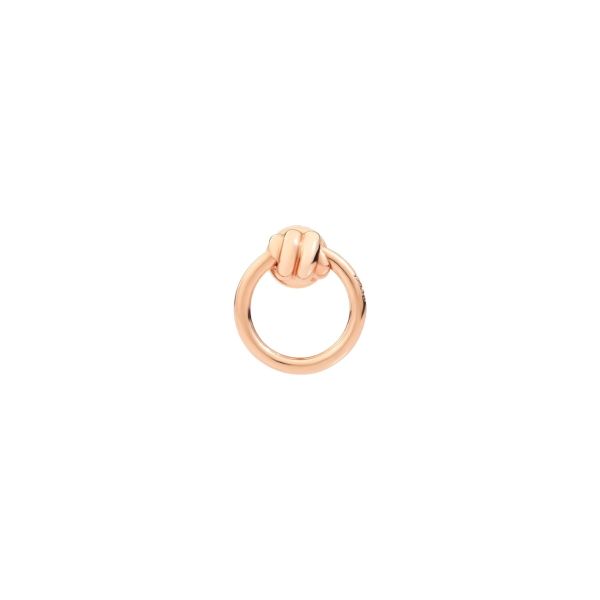 Carissima Orecchino In Oro Rosa 9 Ct: Gioiello Elegante, Ispirato All'Italian Style, In Confezione Regalo Di Lusso - 6