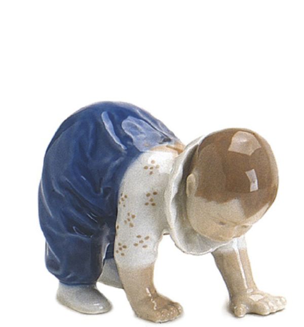 Royal Copenhagen Figurine No.707 - Two Children and a Dog - Royal Copenhagen