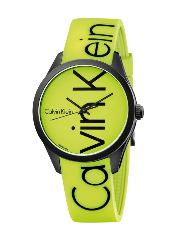 CAT (Caterpillar) Orologio da Uomo Barricade Nero/Giallo con Giallo Silicone 4895221103250