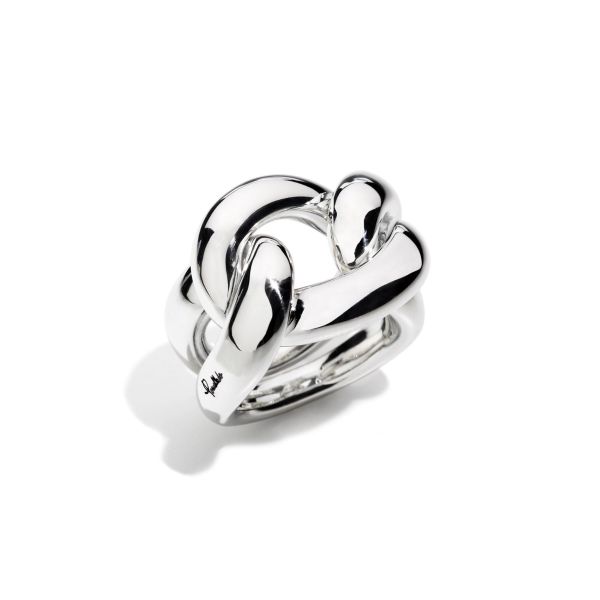 Tuto - Anello Intrecciato In Argento 925 - Foto 4