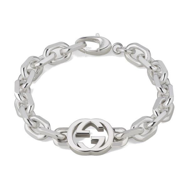 Tuscany Silver Bracciale A 3 Fili Con Cuore E Chiusura Magnetica, In Argento Sterling 925 Riciclato, Lunghezza 19 Cm, Donna