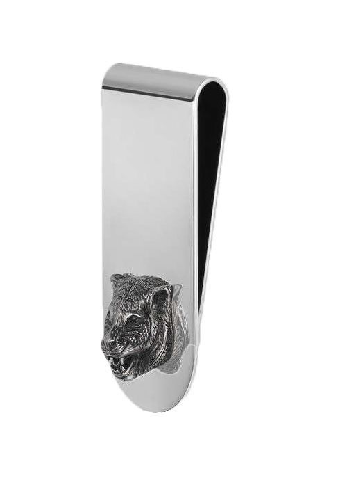 M-Clip Fermasoldi In Alluminio Aerospaziale - Leggero, Anodizzato, Personalizzabile, Porta Banconote Minimal, Argento - 3