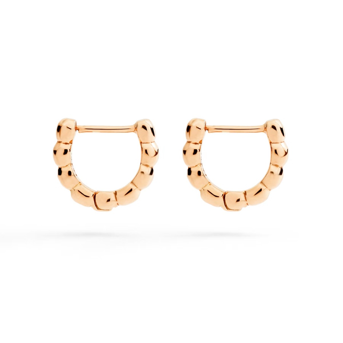 Orecchini Hot Diamonds Amore – Cuori Intrecciati In Argento E Oro Rosa Con Zirconi E Diamante