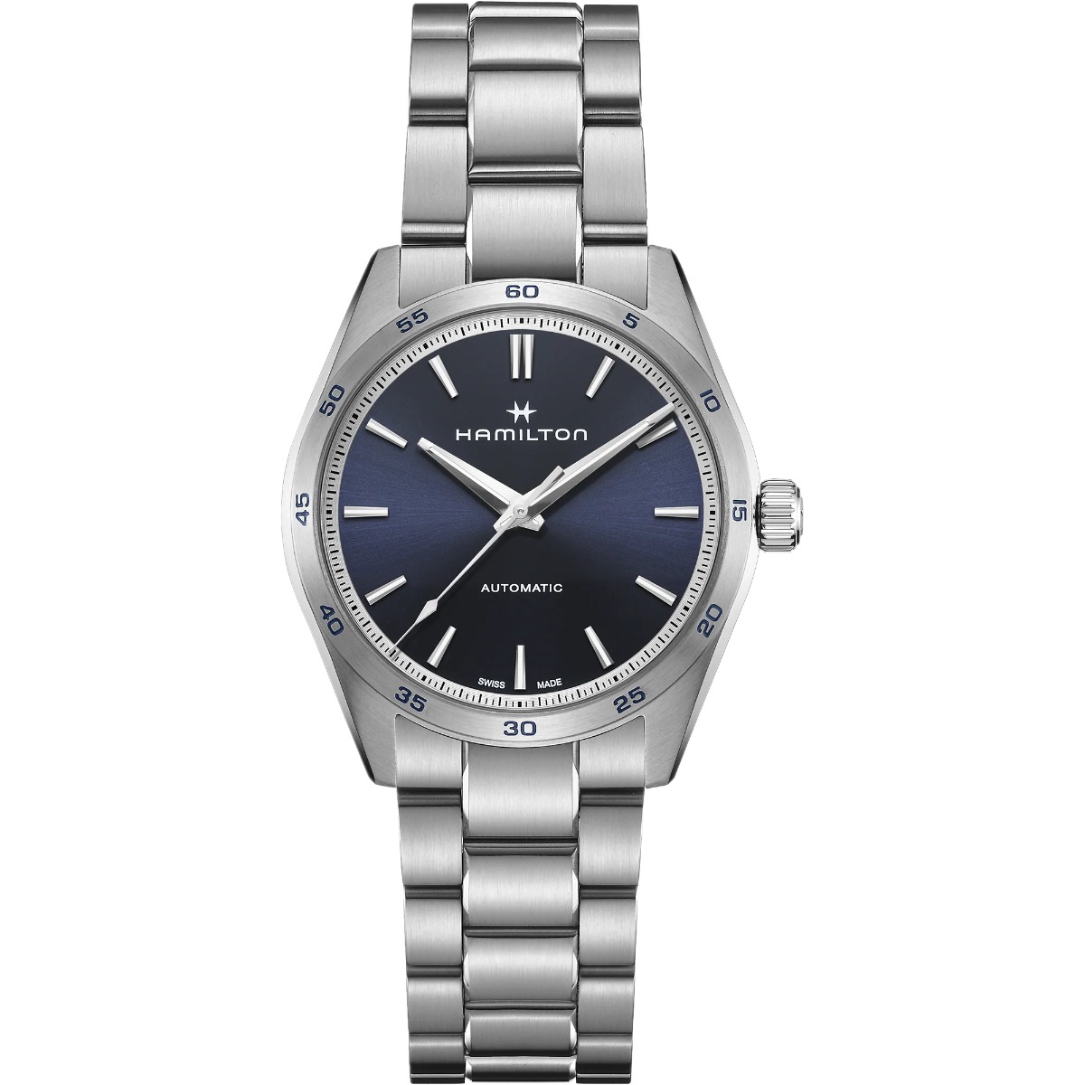 Hamilton Jazzmaster Viewmatic H32515145 | Orologio Automatico Svizzero Uomo Acciaio | Cassa 40mm Vetro Zaffiro