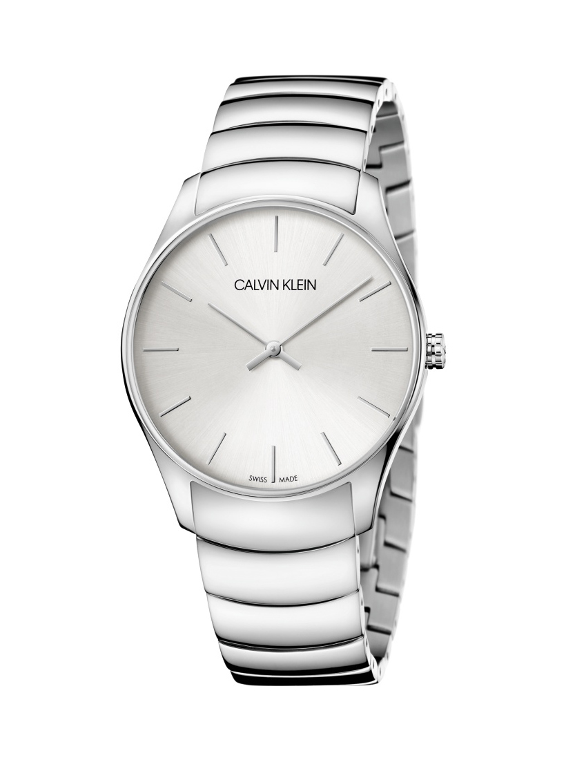 Calvin Klein Classic Too / orologio uomo / quadrante argentato / cassa e bracciale acciaio