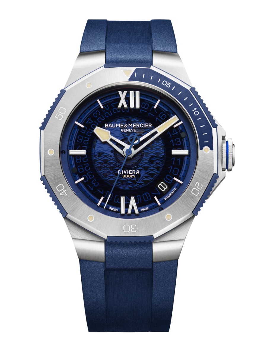 Oozoo C10515 Orologio Uomo Cronografo 50mm | Cassa Nera Opaca E Quadrante Blu | Cinturino In Pelle Forata | Movimento Quarzo Miyota - 6