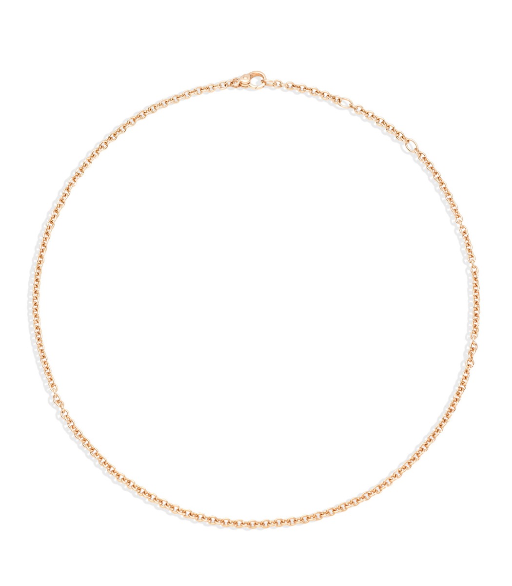 Pomellato Catene collana 42 cm oro rosa