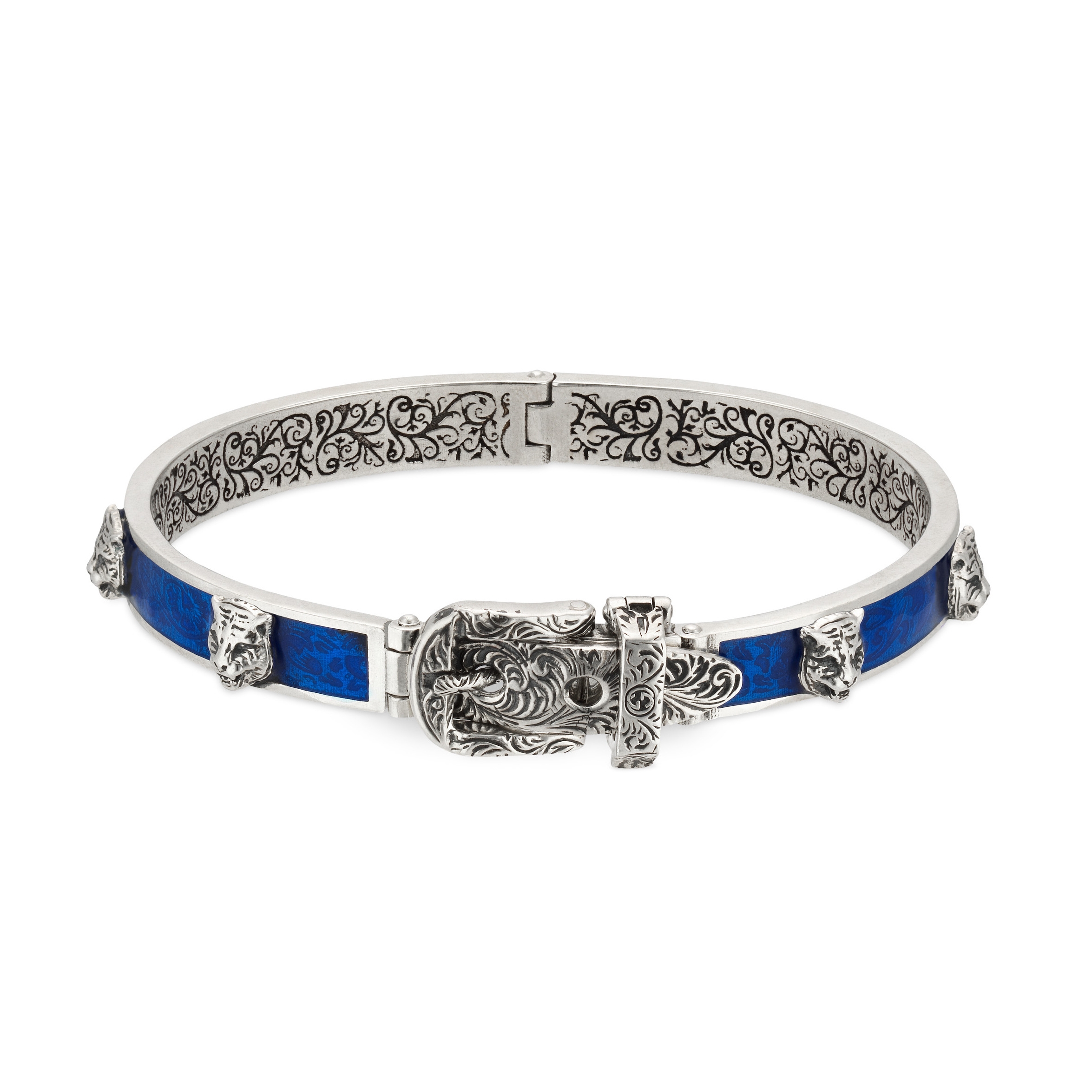 Quiges - Bracciale avvolgente in pelle, 60 - 66 cm, con perline in