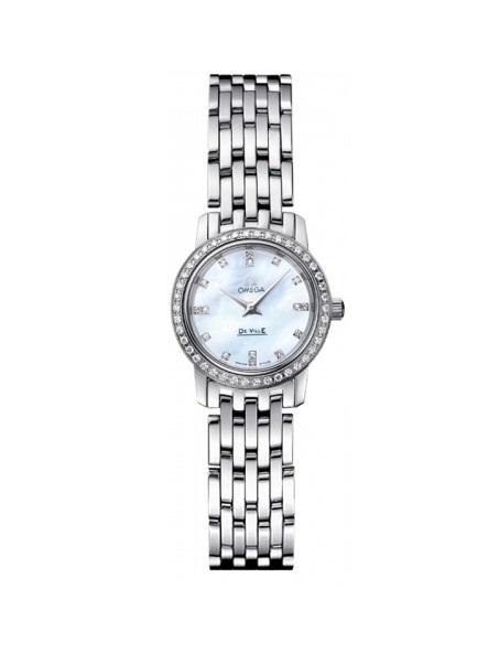 Omega De Ville Quartz / orologio donna / quadrante madreperla / cassa e  bracciale acciaio - Omega - Orologi