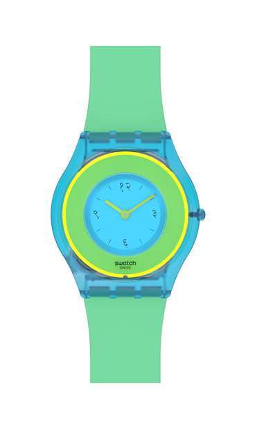 Swatch x MoMA / The Dream by Henri Rousseau / orologio unisex / quadrante  verde / cassa plastica / cinturino silicone
